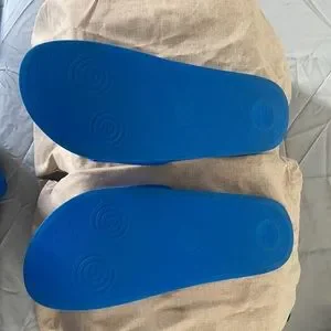 Gucci | Shoes | Gucci Sandals Blueorange Size 9 | Poshmark display picture 1